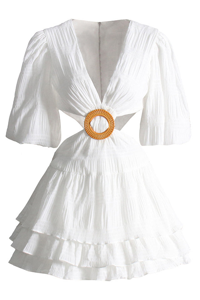 Paloma Puff Sleeve Mini Dress