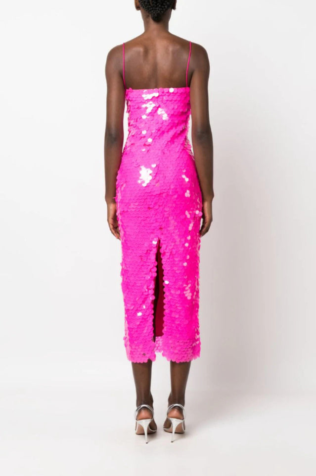 Phoenix Midi Dress in Sequins