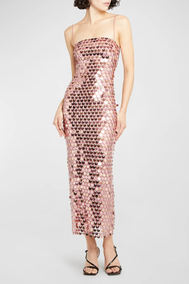 Phoenix Midi Dress in Sequins