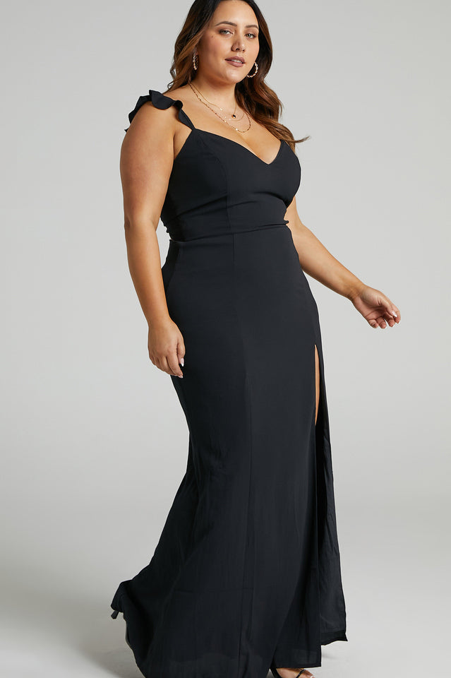 More Than This Ruffle Maxi Dress