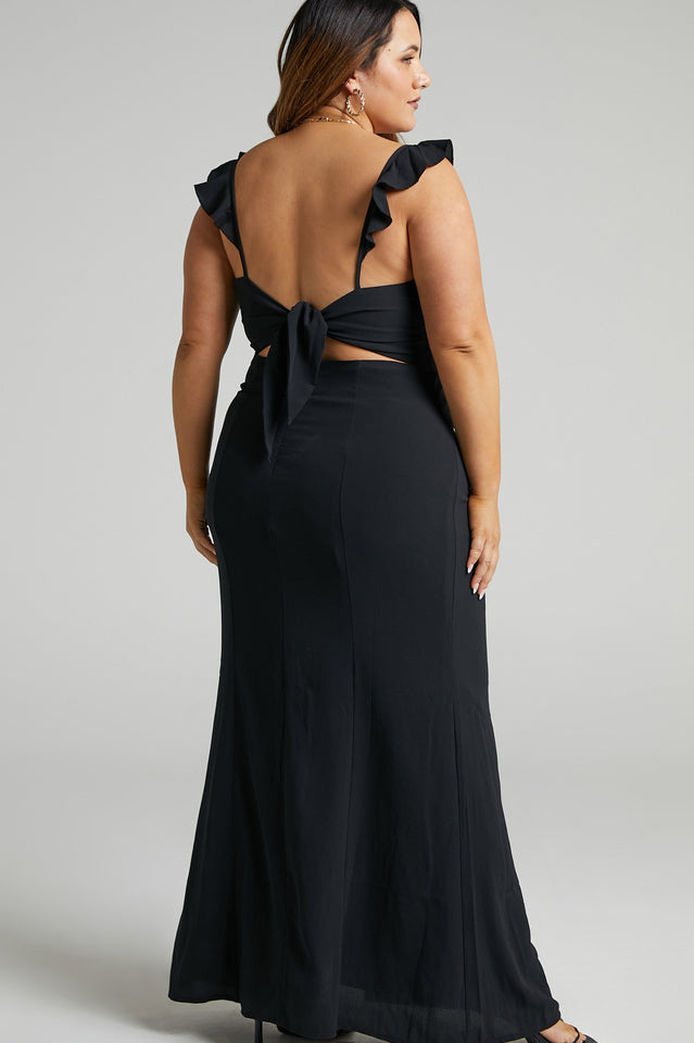 More Than This Ruffle Maxi Dress