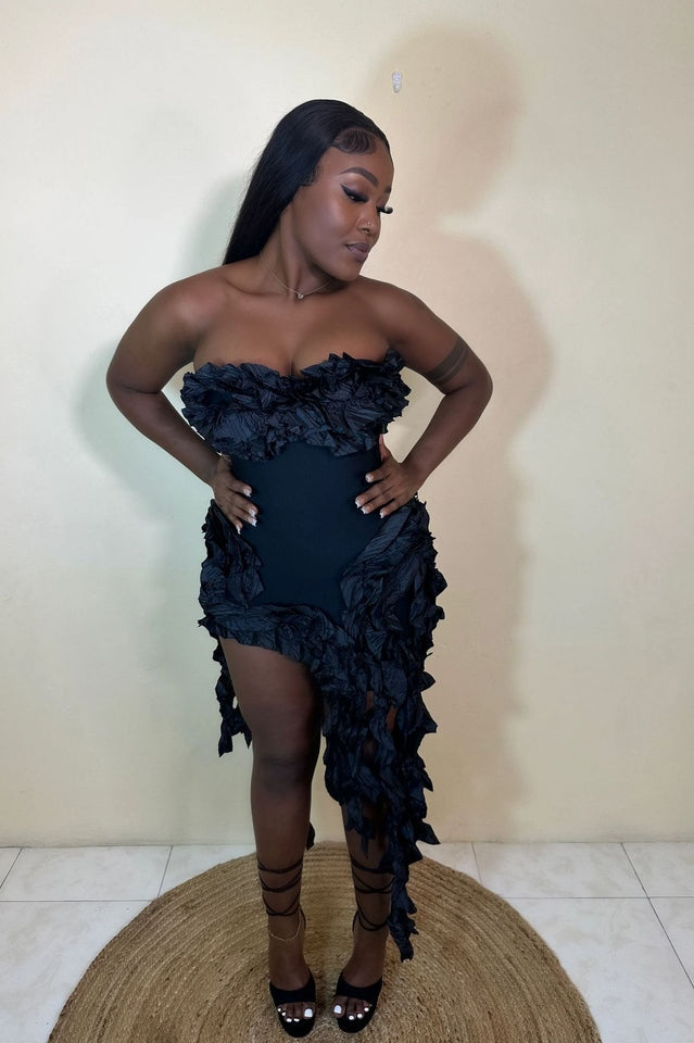 Naila Bandage Midi Dress