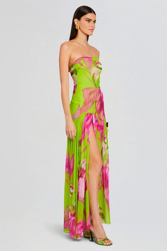Nicole Silk Chiffon Dress