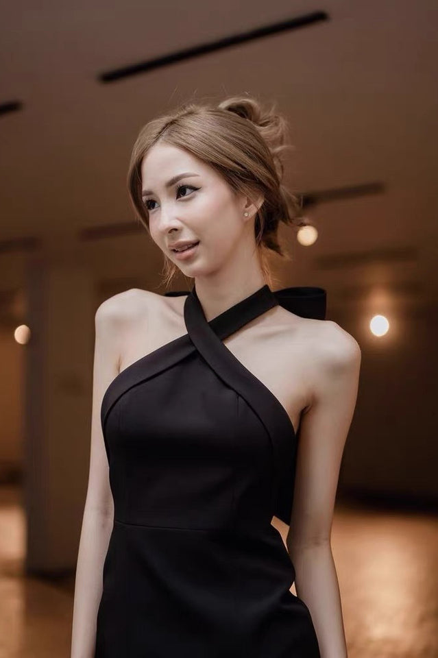 Ophelia Halter Midi Dress