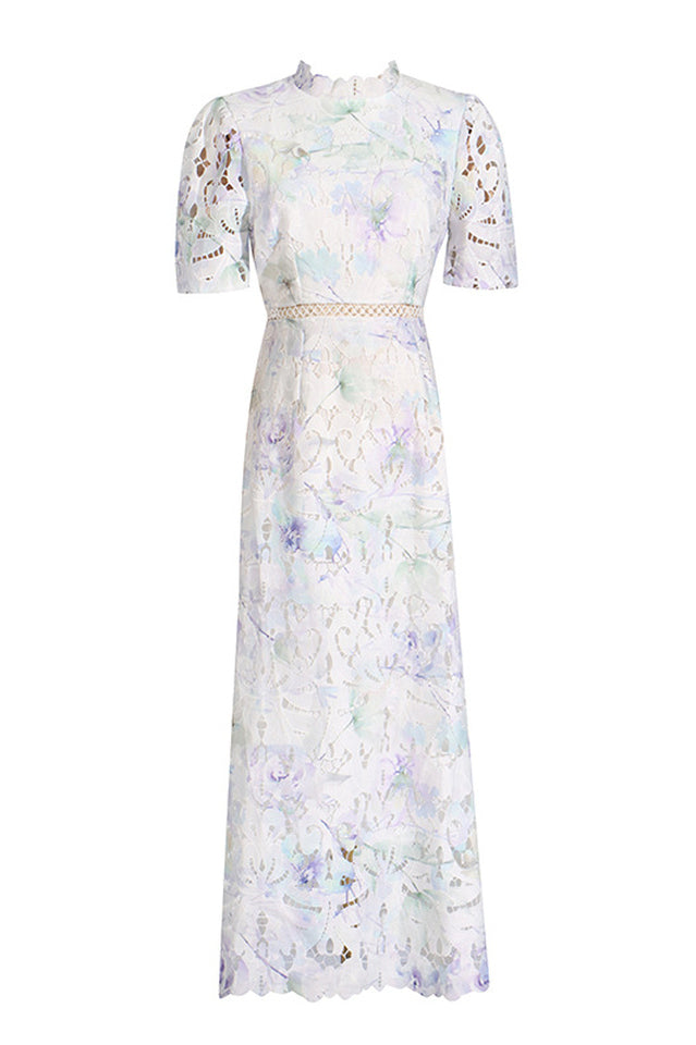 Oslo Floral Cut Out Maxi Dress