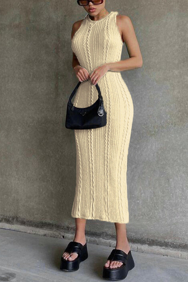 Cable Knit Dress