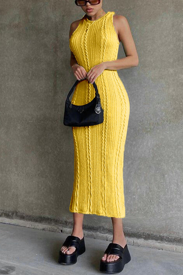 Cable Knit Dress