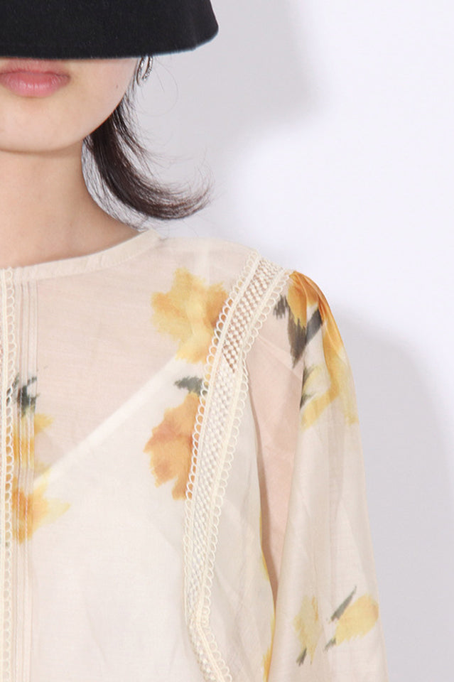 Faye Floral Top + Skirt Set