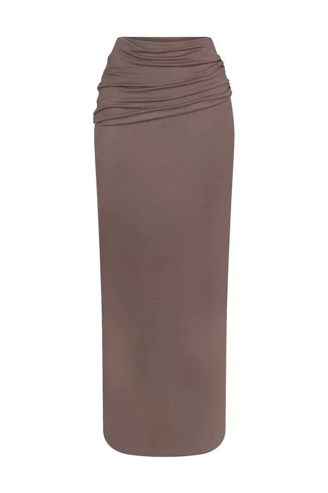 SKIMS Asymmetric Long Sleeve Top