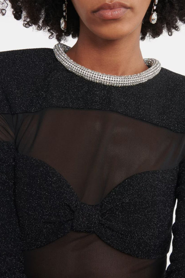 Simone Embellished Mini Dress