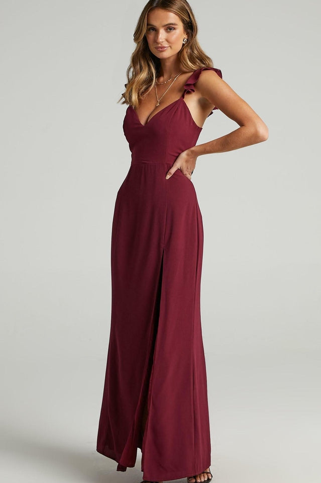 More Than This Ruffle Maxi Dress