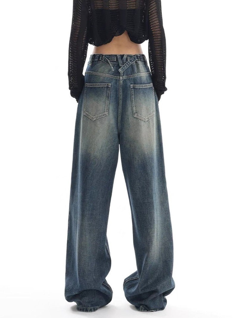 Vintage Wash 90's Baggy Boyfriend Jeans