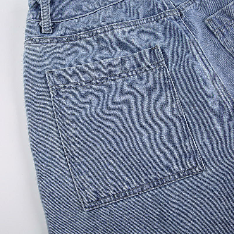 Ultility Blues Baggy Cargo Jeans