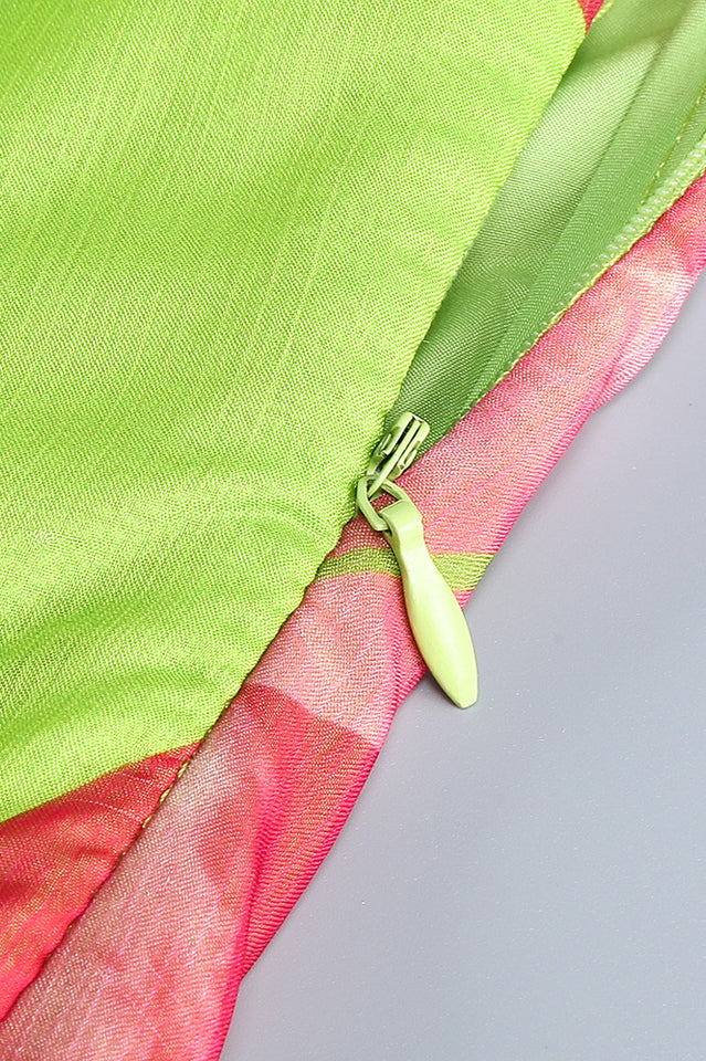 Nicole Silk Chiffon Dress