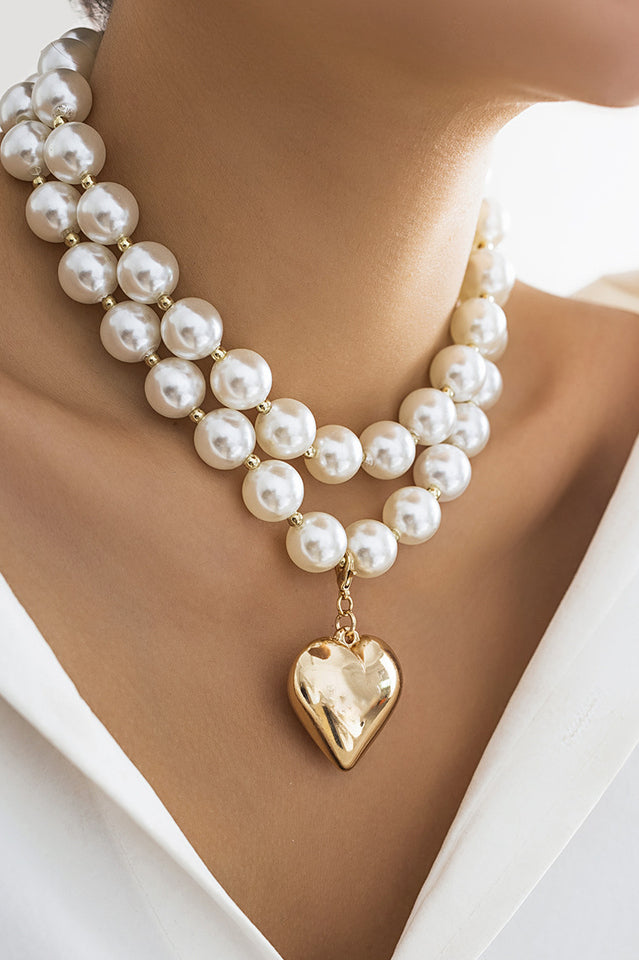 Exaggerated Pendent Chocker Necklace