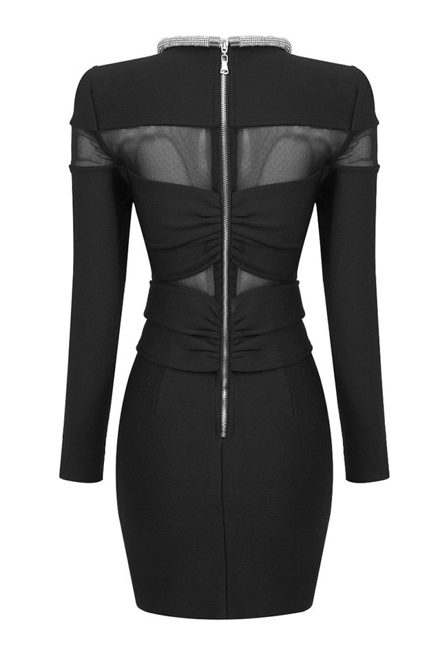 Simone Embellished Mini Dress