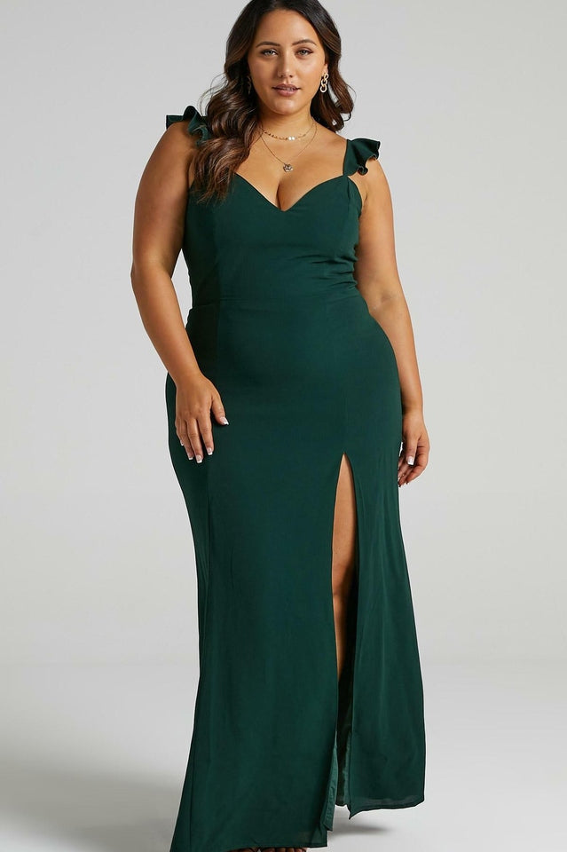 More Than This Ruffle Maxi Dress