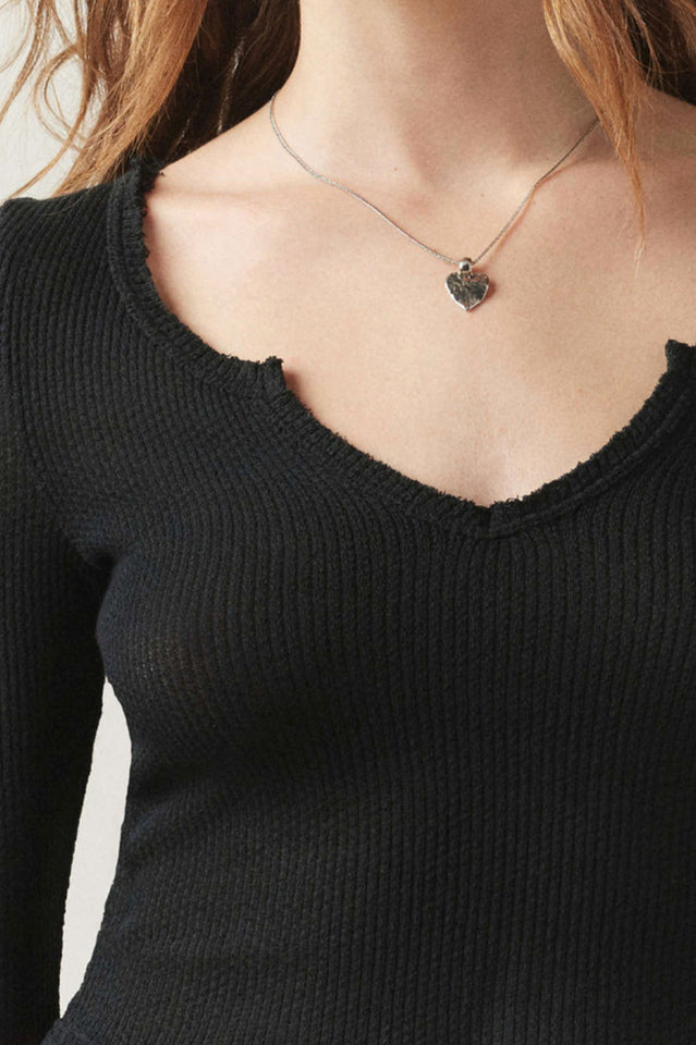 Self Design Scoop Neck Top