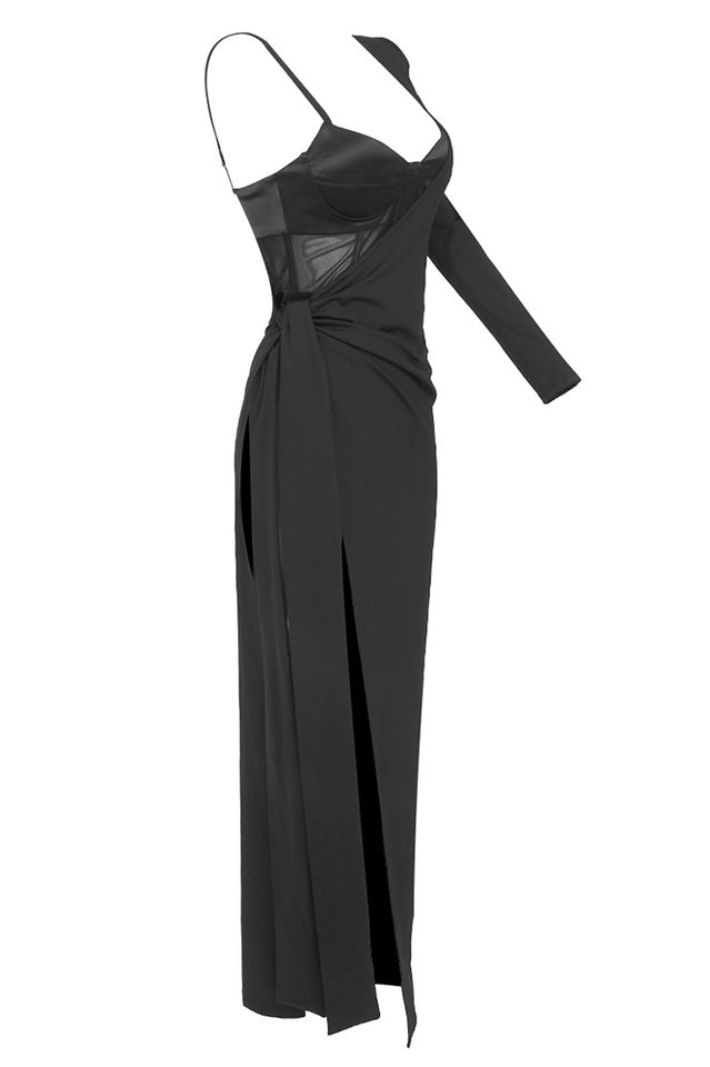 Muriel Bandage Corset Maxi Dress