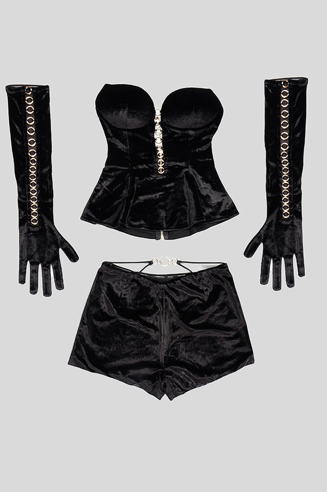 Sahara Tube Top +Shorts 3 Piece Set