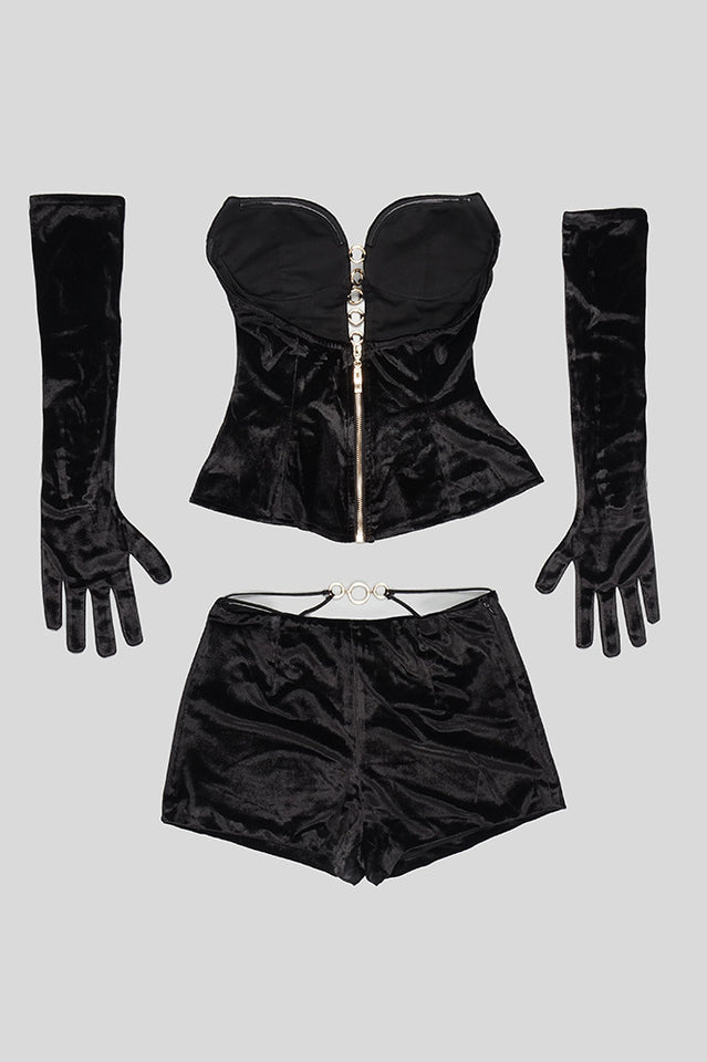 Sahara Tube Top +Shorts 3 Piece Set