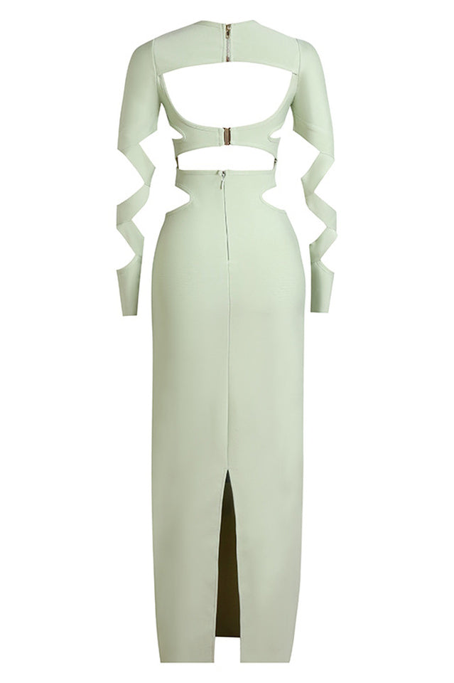 Messiah Cutout Maxi Bandage Dress