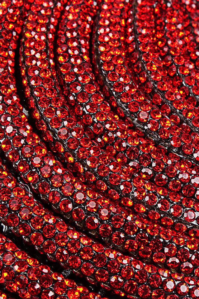 Red Crystal Heart Dress