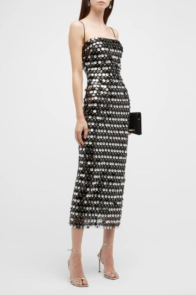 Phoenix Midi Dress in Sequins