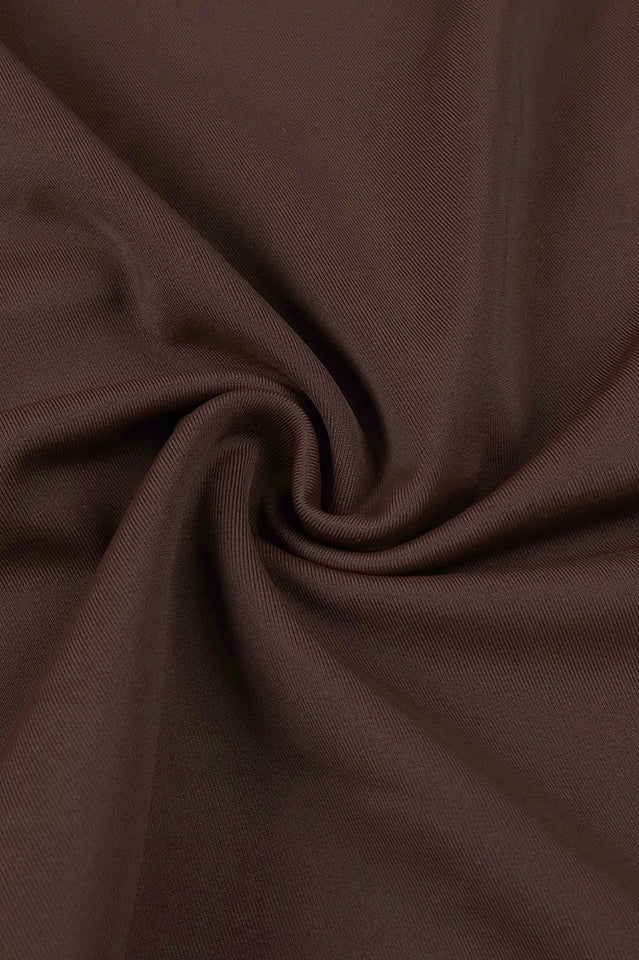 Rosey Tan Maxi Dress With Waist Belt