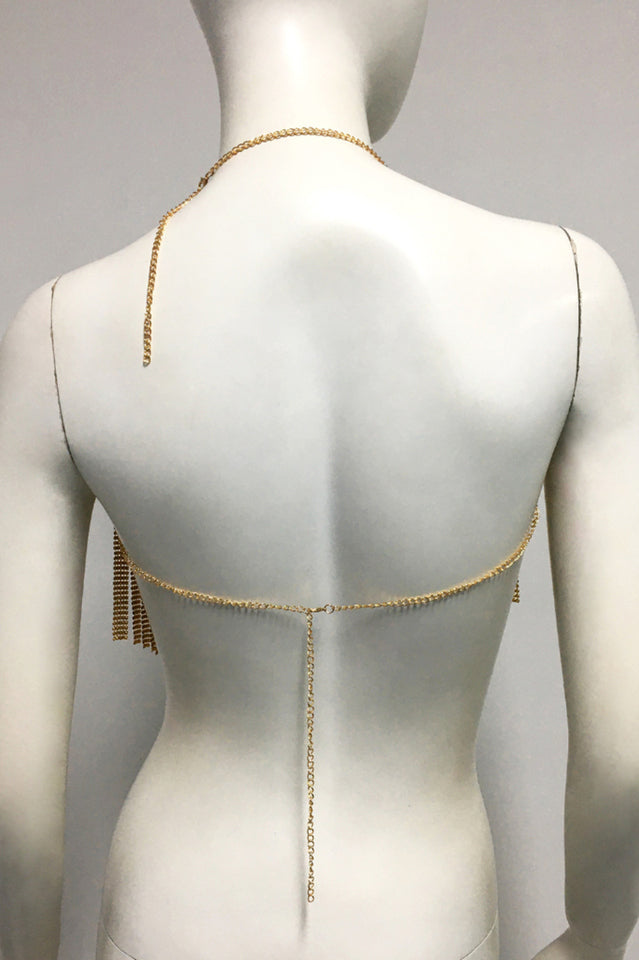 Metallic Rhinestone Top