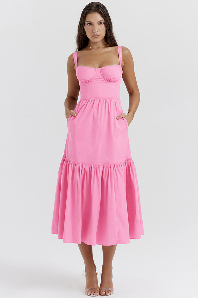 Elia Floral Midi Sundress