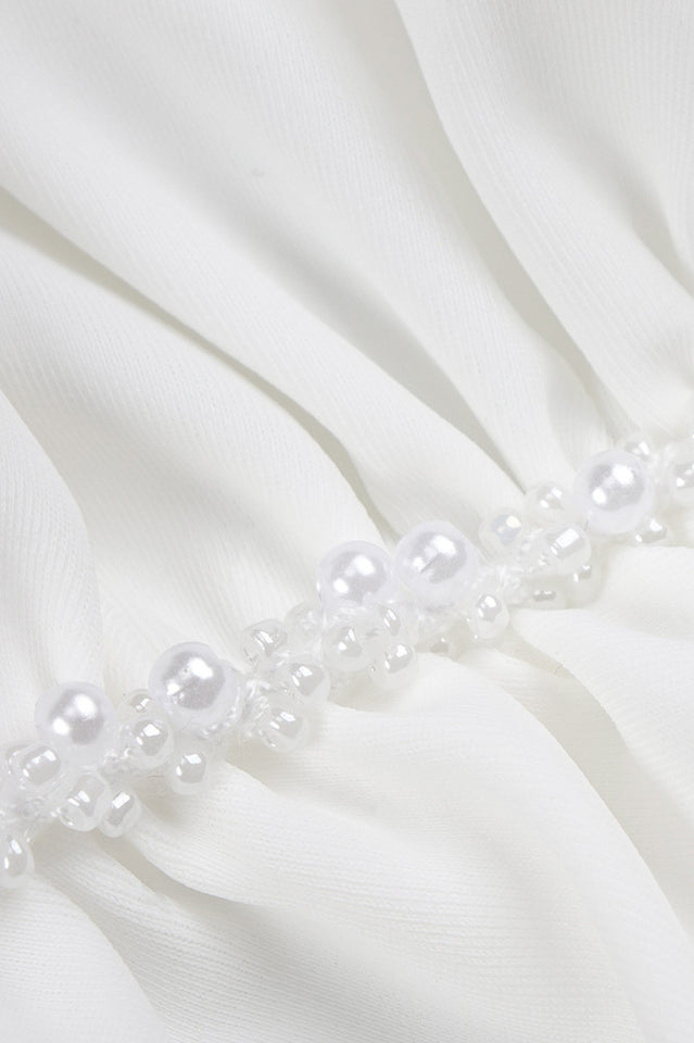Pearl One-Sleeve Top & Long Skirt Set