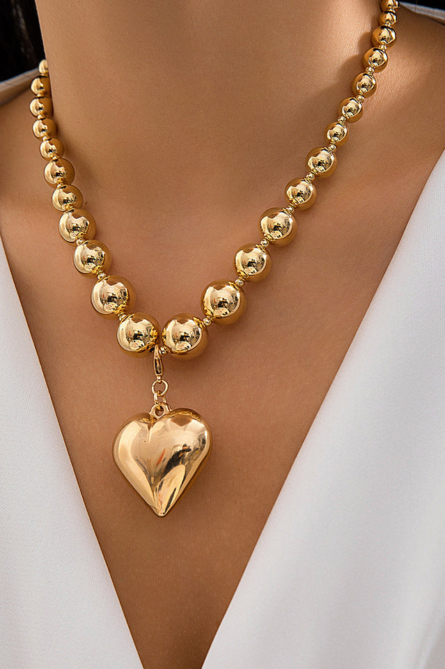 Exaggerated Pendent Chocker Necklace