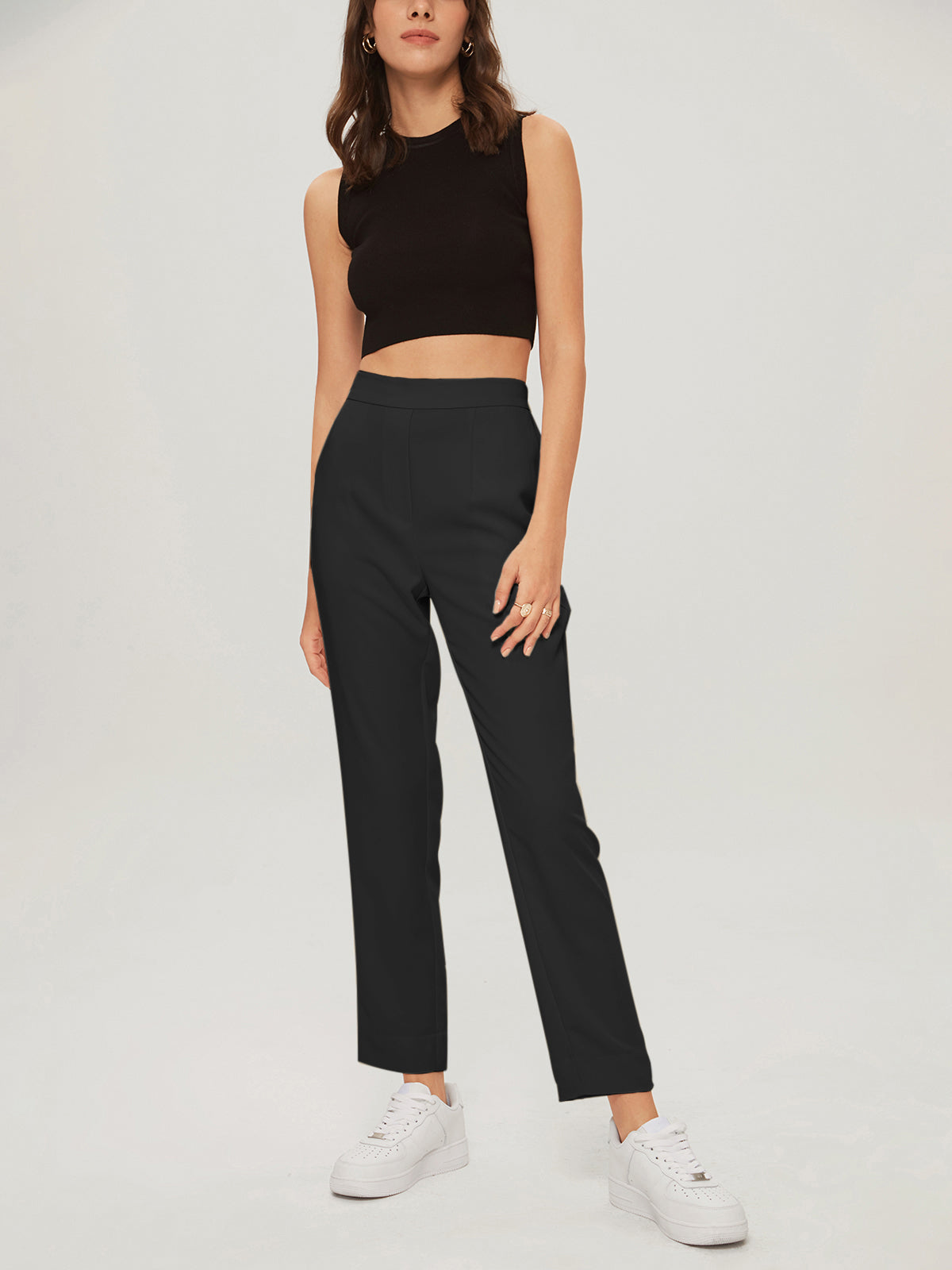Everyday Cropped Slim Trousers