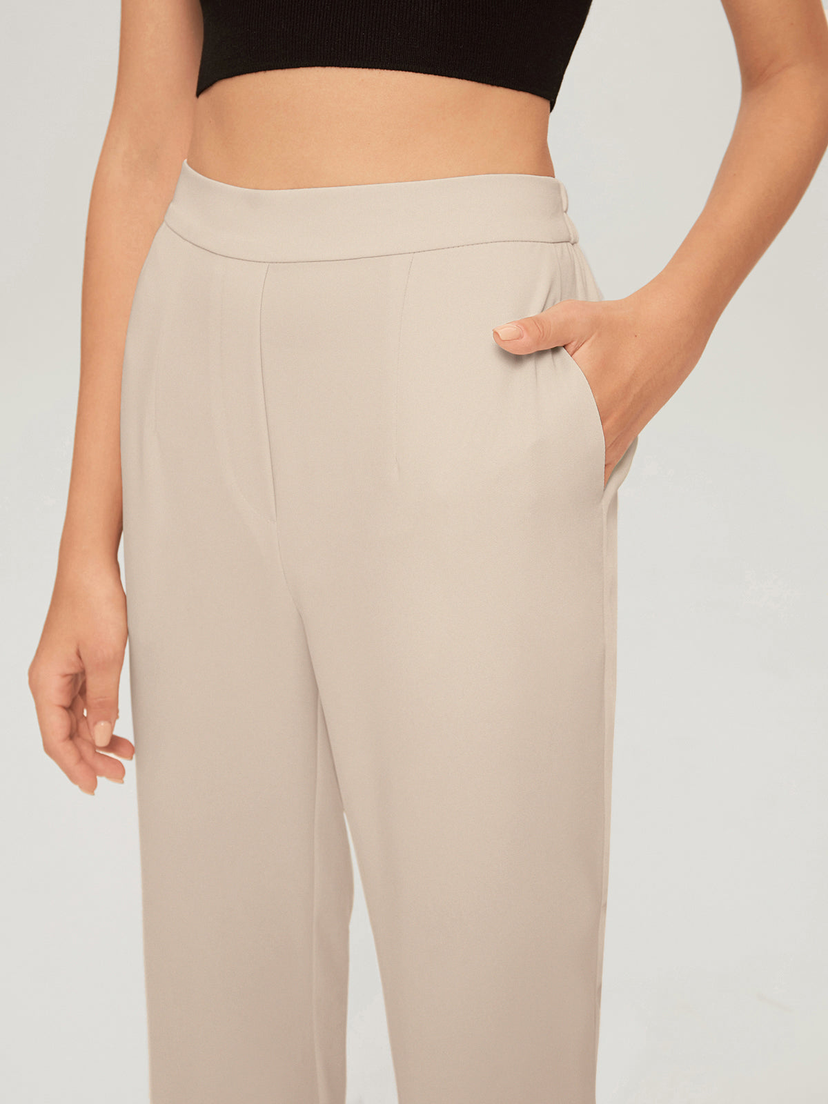 Everyday Cropped Slim Trousers