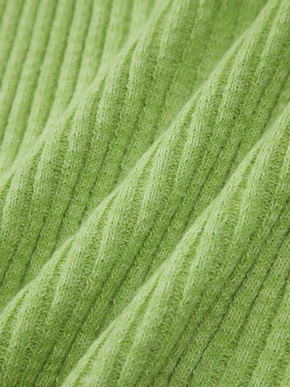 Spring Air Collared Ribbed Sweater