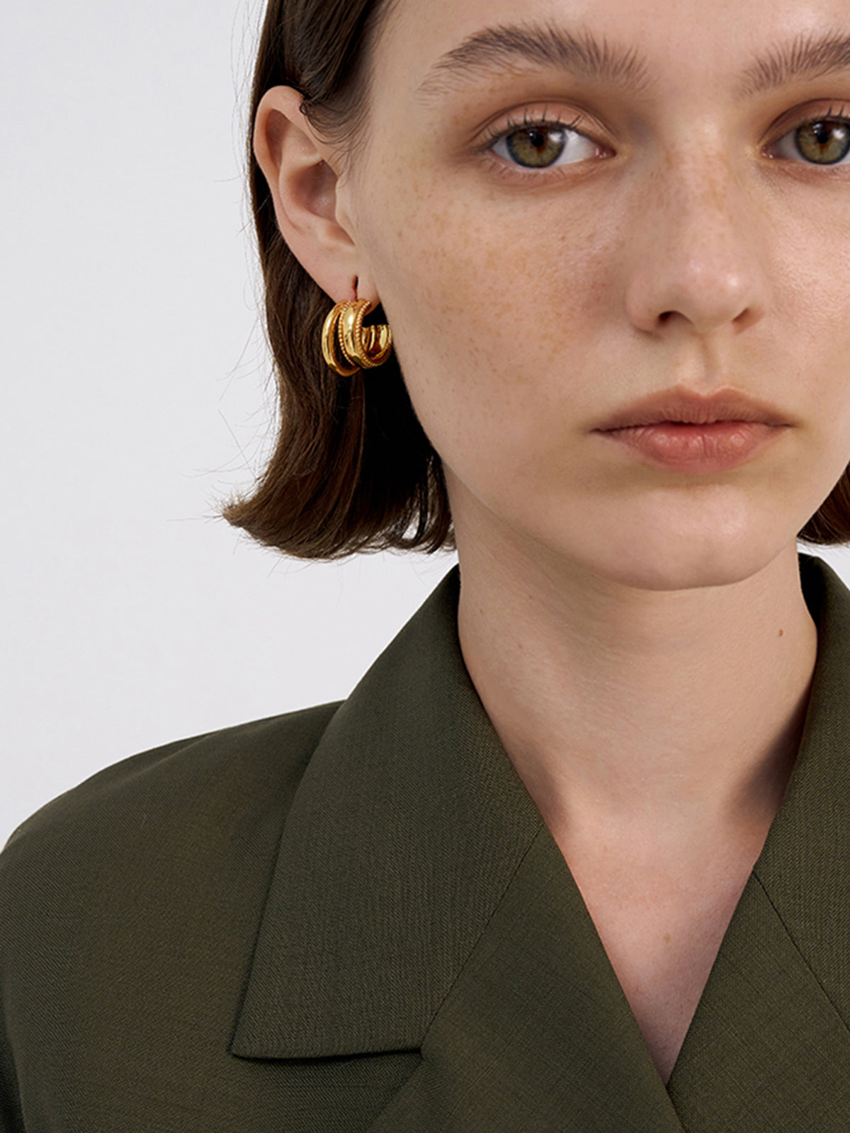 Doule Loops Earrings