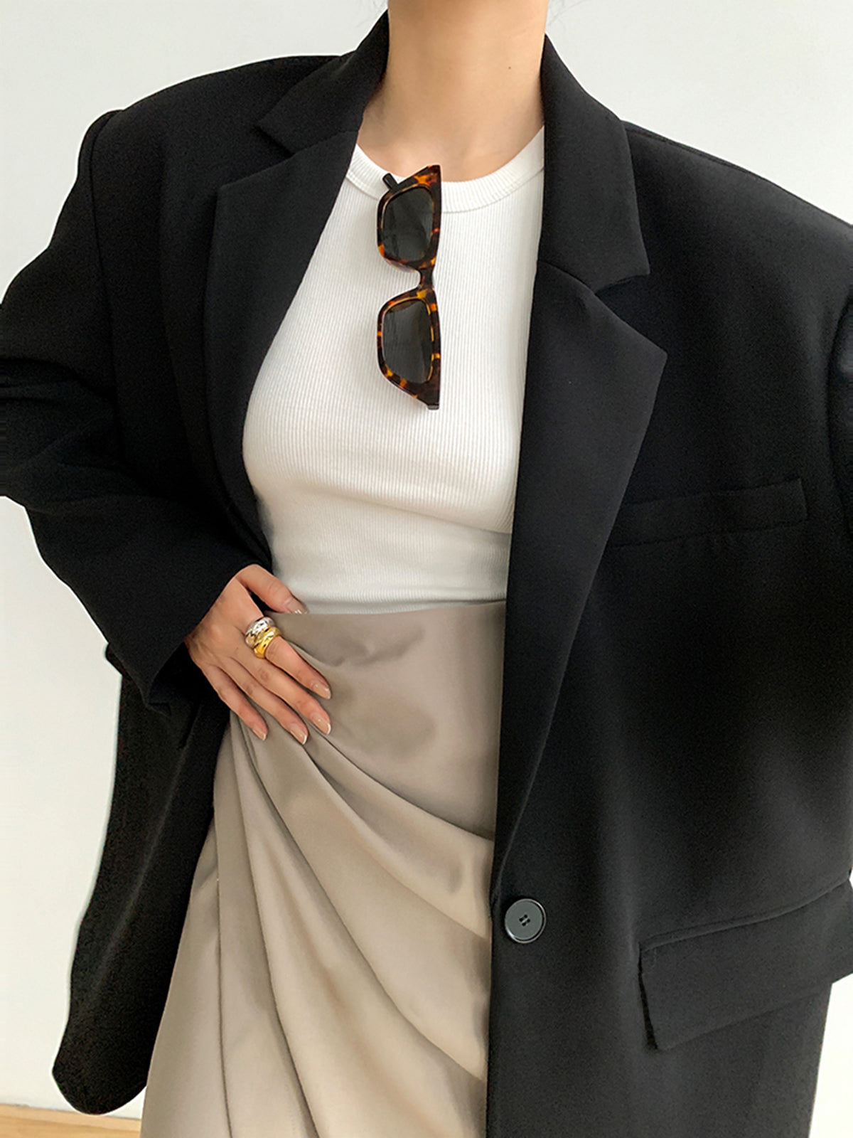 Single Breasted Essential Blazer