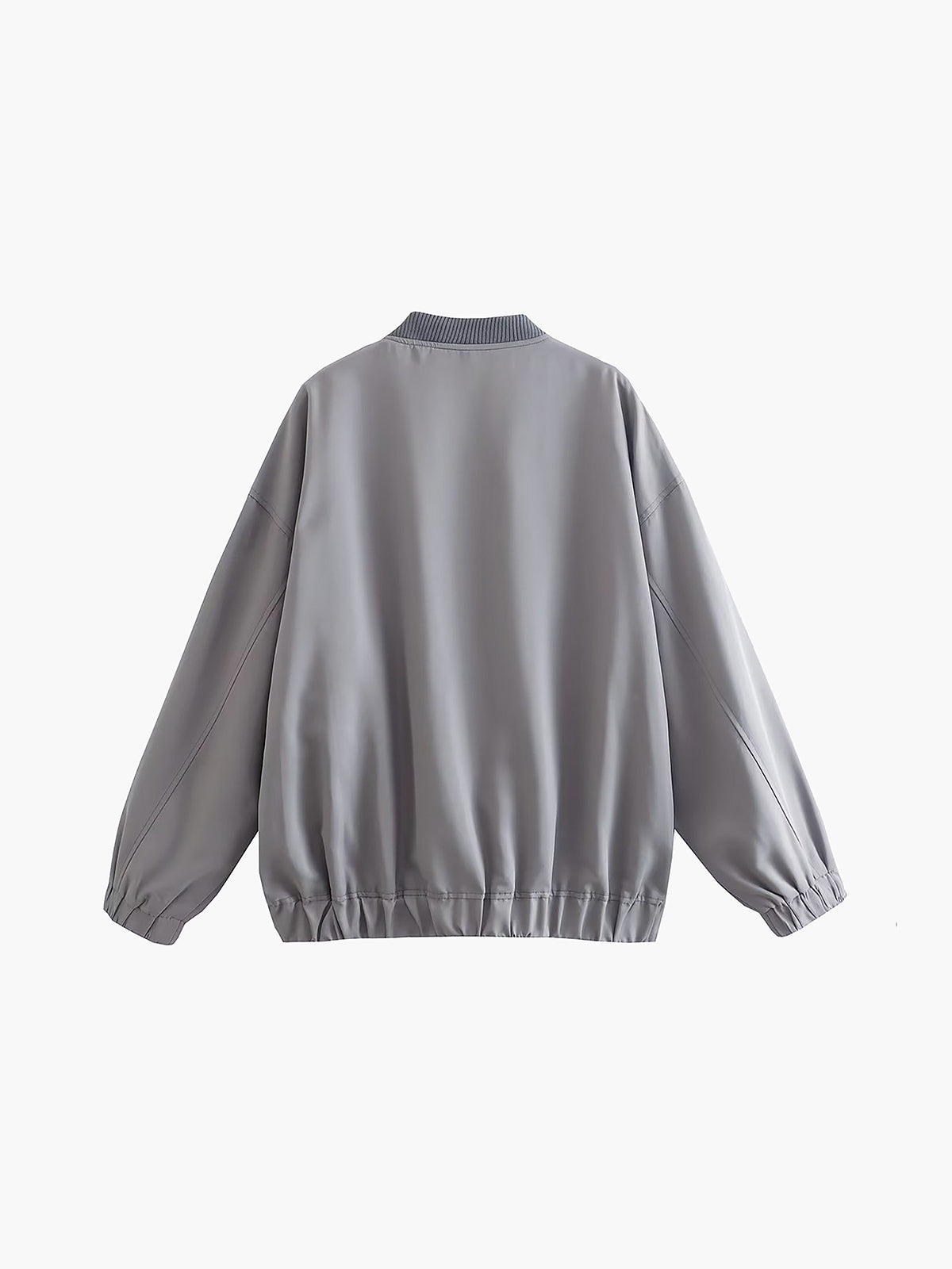 Utility Pockets Bomber Jacket