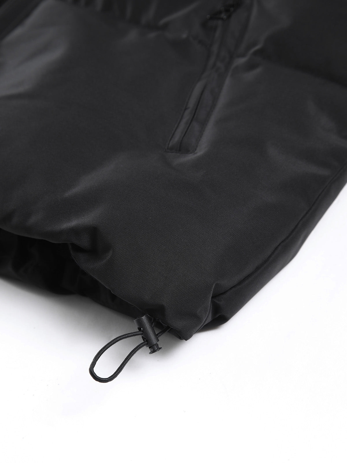 Stand Collar Zip Up Puffer Coat