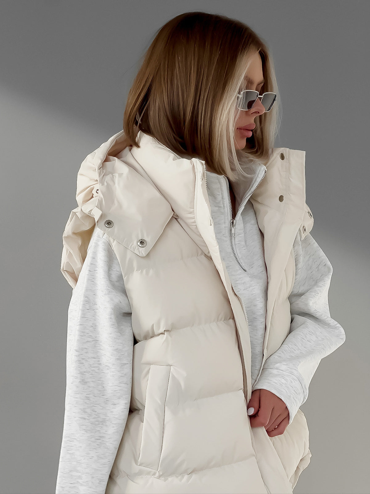 Lightweight Quilted Puffer Down Coat