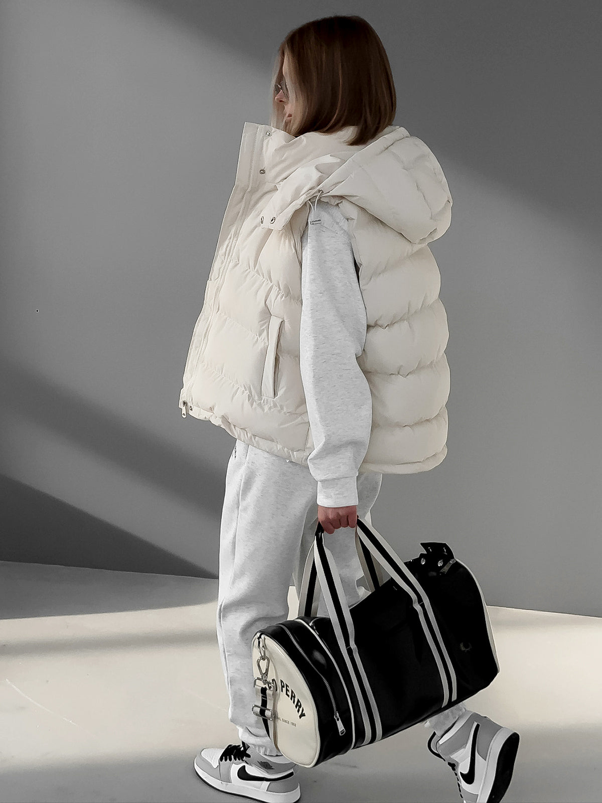Lightweight Quilted Puffer Down Coat