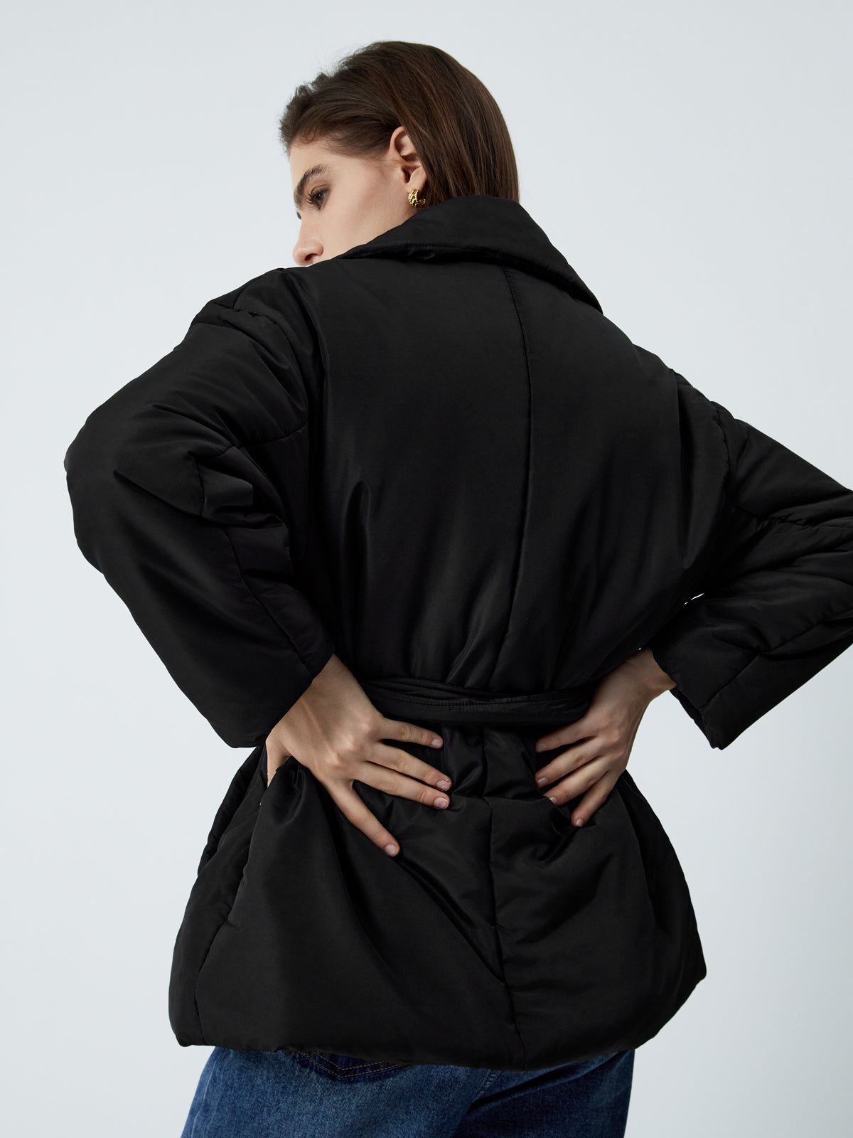 Essential Quilted Belted Coat