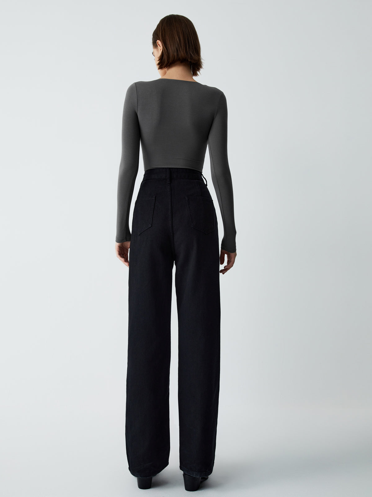 Bustier Long Sleeve Bodysuit