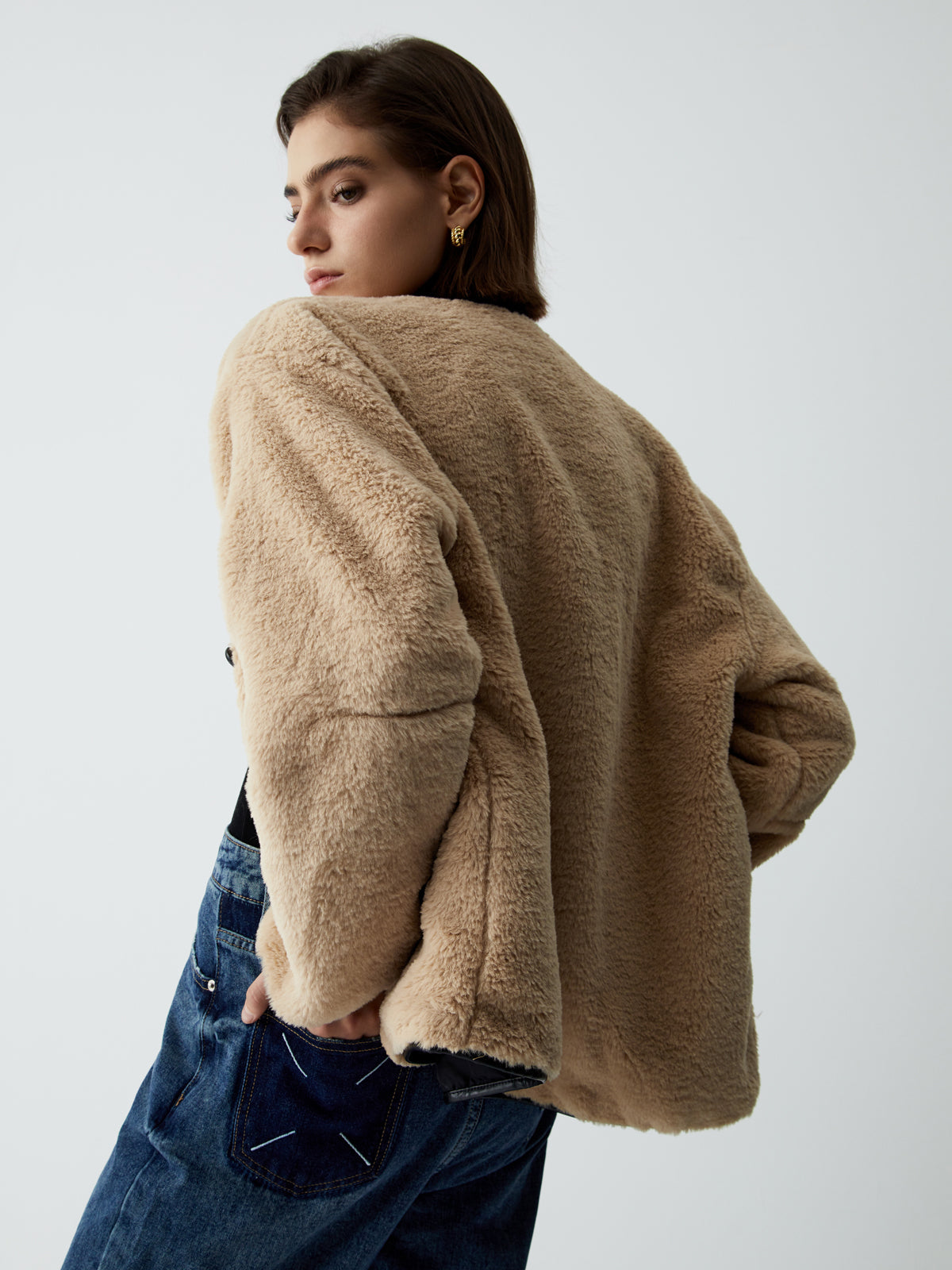 Warm Embrace Faux Fur Coat