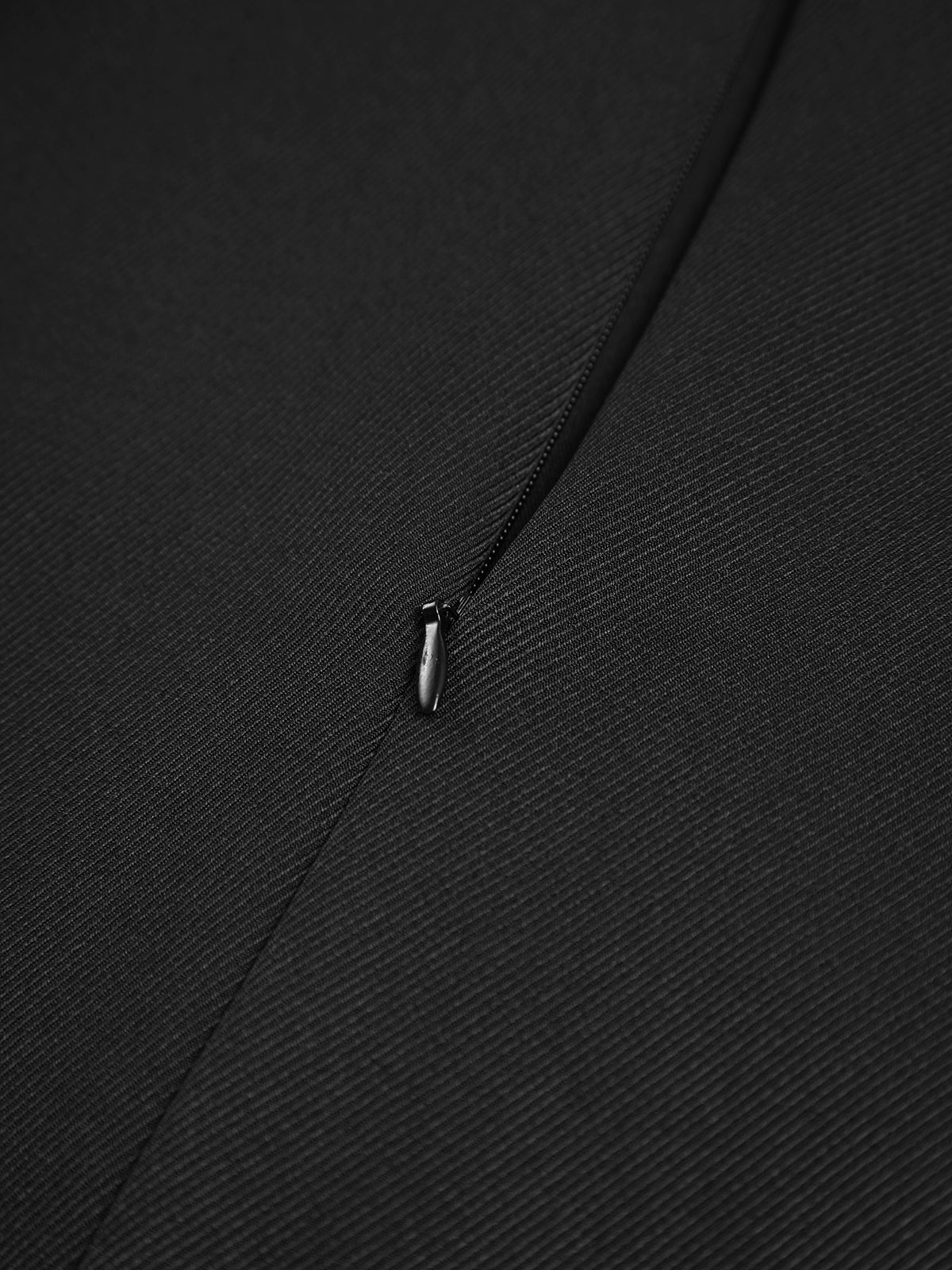 Pleat A-Line Midi Skirt