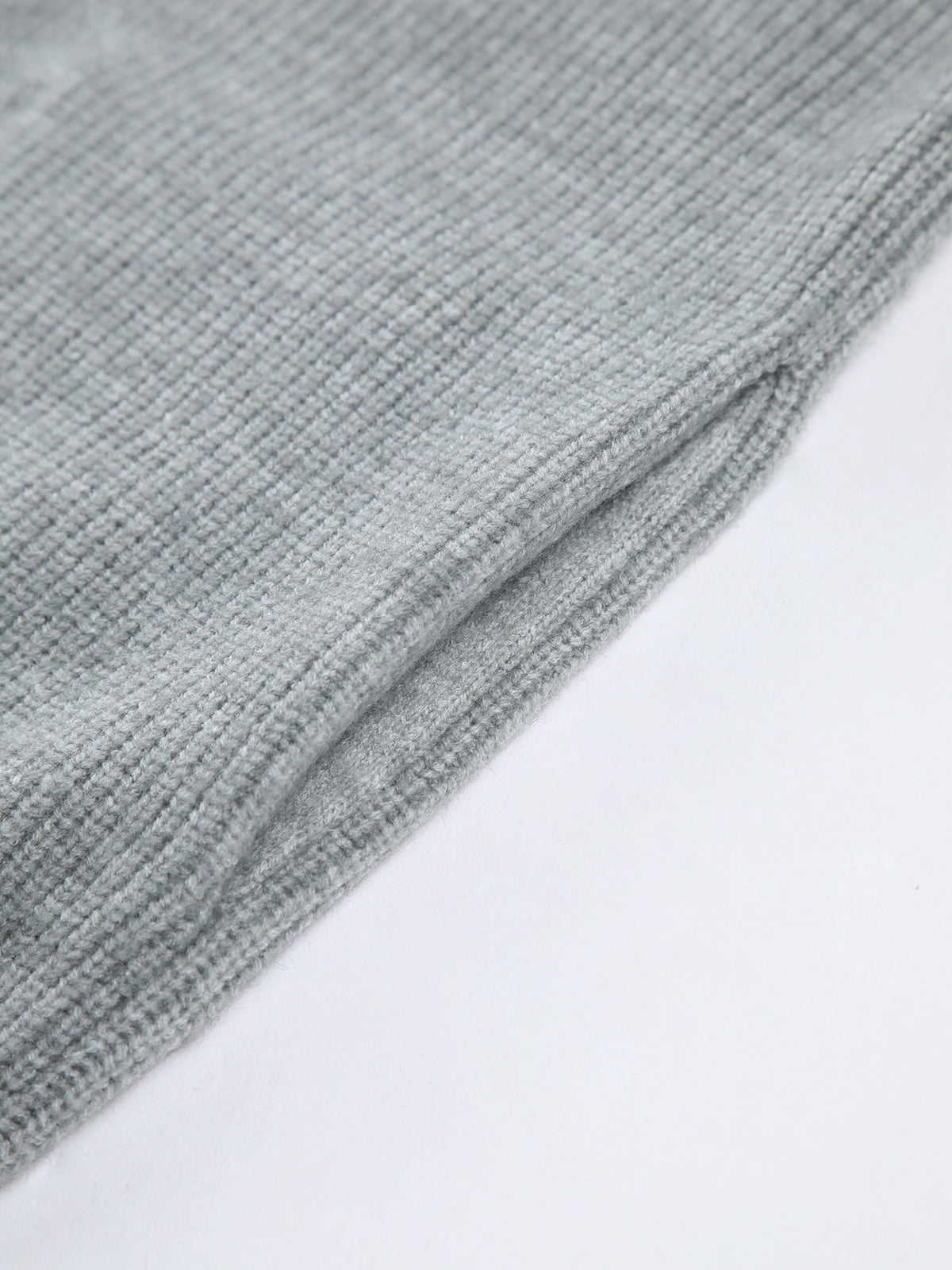 Charcoal Pockets Zip Up Cardigan
