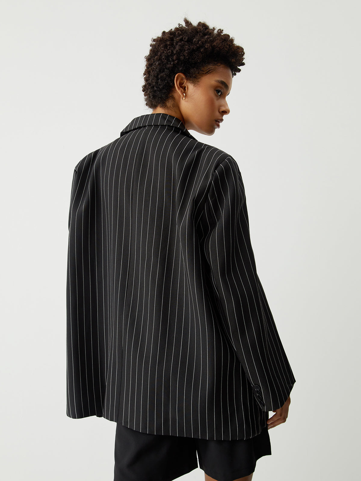Essential Pinstripe Blazer