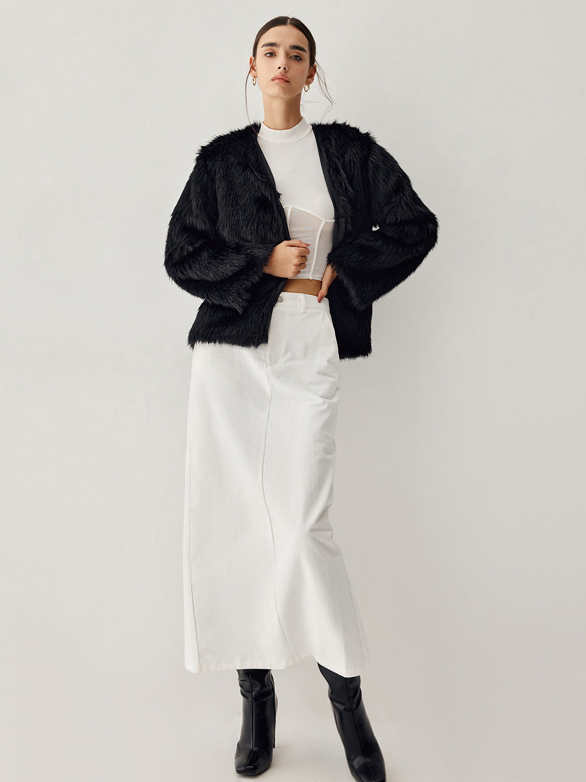 Leisure Faux Fur Jacket