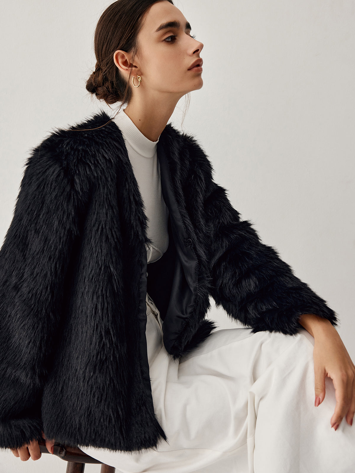 Leisure Faux Fur Jacket